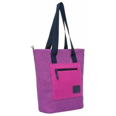 Сумка тоут женская Grizzly, текстиль, малиновый