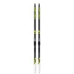 Прогулочные лыжи Fischer LS Combi X-Stiff IFP без креплений, 197 см, серый/желтый/белый