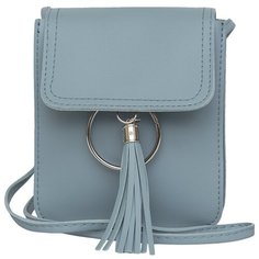 Сумка кросс-боди женская OrsOro, искусственная кожа, серый