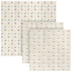 Набор из многоразовых оберток для хранения продуктов Smidge, 3 шт. пчелиный воск (SMID89)