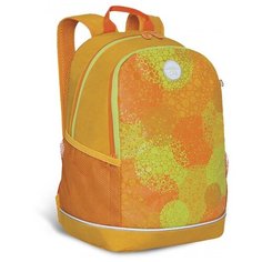 Рюкзак школьный с карманом для ноутбука 13", жесткой спинкой, двумя отделениями, для девочки Grizzly