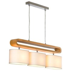 Потолочный светильник Lussole Loft Nulvi LSF-2113-03, E27, 180 Вт, кол-во ламп: 3 шт., цвет арматуры: хром, цвет плафона: бежевый