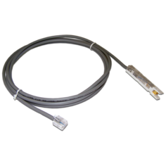 Патч-корд Lanmaster LAN-11 RJ-11 - S-110 (P1) CAT5e U/UTP, 1 шт., серый, 1 м