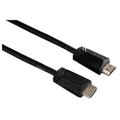 Кабель Hama High Speed HDMI (m)-HDMI (m), 1,5 м, ver 1.4, черный (H-122100)