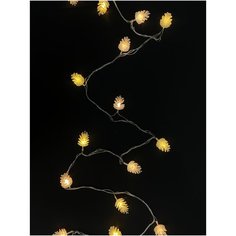 Uniel Гирлянда ULD-S0280-020/DTA WARM WHITE IP20 PINE CONES