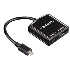 Адаптер аудио-видео Hama H-54510 HDMI fMicro HDMI m 0.2м. черный 00054510