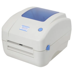 Принтер для чеков/наклеек термо Xprinter Термопринтер этикеток XP-490B бежевый