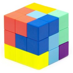 Головоломка YJ Куб-Тетрис Цветной
