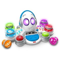 Интерактивная развивающая игрушка Fisher-Price Обучающий Осьминог, FWF90, белый