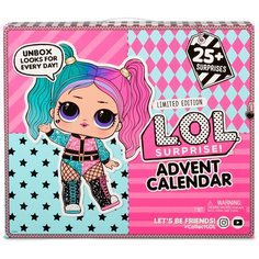 Кукла-сюрприз L.O.L. Surprise Advent Calendar with Limited Edition Doll and 25+ Surprises, 567158 LOL