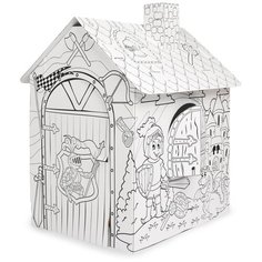 Домик Mochtoys Рыцарь 11123, белый