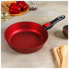 Сковорода 24 см а/п литая индукционное дно, съём. ручка 4846929 Маруся