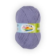 Пряжа Alpina Vera, 55% акрил, 45% хлопок, 5*100 г, 280 м+-15 м, №50, серо- голубой