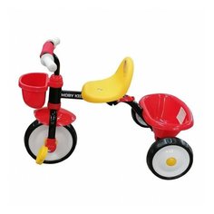 Велосипед Moby Kids 3кол. Primo складной красно- желтый Львенок