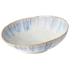 Тарелка глубокая Brisa 23,5 см, материал керамика, цвет Ria Blue, Costa Nova, VAP241-00918W
