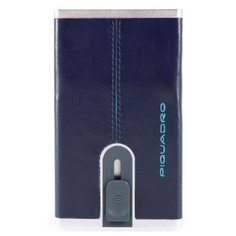 Кошелек Piquadro Square PP4825B2R/BLU2 чехол для кредитных карт Blue