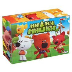 Набор из 6-и кубиков "Мимимишки" пленка Играем вместе