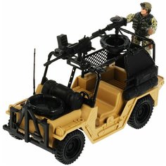 Набор военных солдатиков с бронемашиной Играем вместе