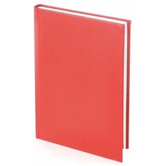 Ежедневник недатированный А5 Альт Ideal (136 листов) обложка кожзам, красная (3-122/06)