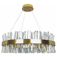 Светодиодная люстра нимб Natali Kovaltseva INNOVATION STYLE 83049 160W золото 3300/4300/7000K с пультом