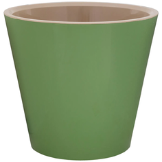 Горшок для цветов London 23 см, 5 л, оливковый In Green