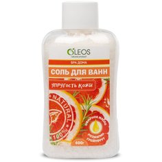 OLEOS Морская соль для ванн Упругость кожи, 400 г