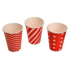 Стакан бумажныйPapperskopp 300мл D90 мм 1-сл для холодных напитков LOLLIPOP