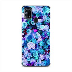 Силиконовый чехол "Цветочный ковер" на Samsung Galaxy M31 / Самсунг Галакси М31 Case Place