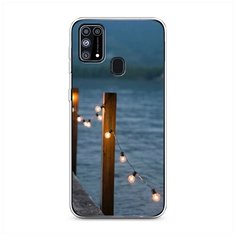Силиконовый чехол "Гирлянды на причале" на Samsung Galaxy M31 / Самсунг Галакси М31 Case Place