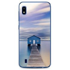 Силиконовый чехол "Домик на воде" на Samsung Galaxy A10 / Самсунг Галакси А10 Case Place