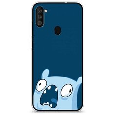 Силиконовый чехол "Кричащая подушка" на Samsung Galaxy M11 / Самсунг Галакси М11 Case Place