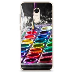 Силиконовый чехол "Палитра красок" на Xiaomi Redmi 5 Plus / Сяоми Редми 5 Плюс Case Place