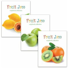 STAFF Тетрадь Фрукты 402466, клетка, 48 л., разноцветный