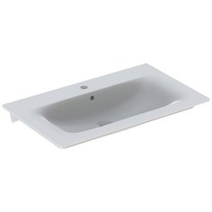 Раковина Geberit Renova Plan (800х480х168) встраиваемая, отв. под смеситель, с переливом 122280000