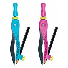 Циркуль Maped Kidz Eazy 360, 140мм, пластиковый, универсальный держатель + карандаш (181611)