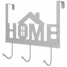 Вешалка на дверь навесная 3 крючка "HOME", 27,5х11,5х25,5 см EL Casa