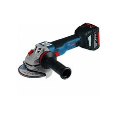 Аккумуляторная УШМ GWX 18V-10 (125 мм), 2х5.0Ач, ЗУ,Bosch,06017B0102