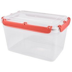 Plast Team Контейнер Bergen 4,5л PT1048, 17.9x25.8 см, коралловый