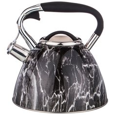 Agness Чайник со свистком 937-041 3 л, черный