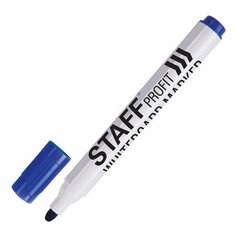 Маркер для досок Staff Profit (круглый наконечник, 2,5мм, синий) 24шт. (151645)