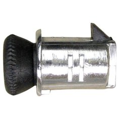 Замок крышки вещевого ящика ДААЗ 21061-5303210-00 серебристый/черный