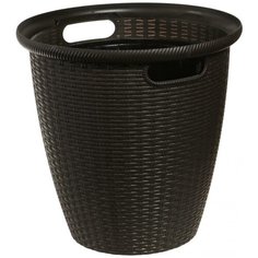 Кашпо InGreen, Горький шоколад, 27.5 см х 26.5 см х 26.5 см, 10 л, 1 шт