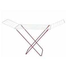 Напольная сушилка Рыжий кот, 180 см х 46 см х 105 см, Белый, красный.