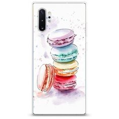 Силиконовый чехол "Пирамидка макарони 2" на Samsung Galaxy Note 10 + / Самсунг Гэлакси Нот 10 Плюс Case Place
