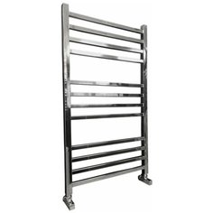 Полотенцесушитель Ника MODERN ЛМ-5 100/50 RAL9005 черный матовый с вентилями (комплект люкс) Nika