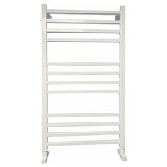 Полотенцесушитель Ника MODERN ЛМ-6 100/50 RAL9016 белый матовый с вентилями (комплект люкс) Nika