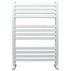 Полотенцесушитель Ника MODERN ЛМ-6 80/50 RAL9016 белый матовый с вентилями (комплект люкс) Nika