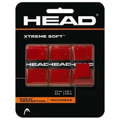 Овергрип Head Xtreme Soft (красный), арт.285104- RD, 0.5 мм, 3 шт, красный