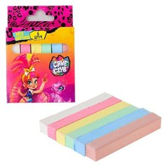 Мел цветной квадратный "Cave Club", 6 цветов Centrum