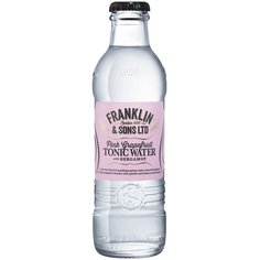 Тоник Franklin & Sons Pink Grapefruit with Bergamot Tonic Water, 12 шт по 200 мл, Великобритания